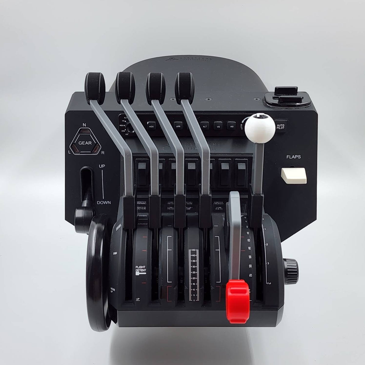 DC-6 Throttle Lever Set for Honeycomb Bravo Throttle Quadrant, Flight Sim Factory