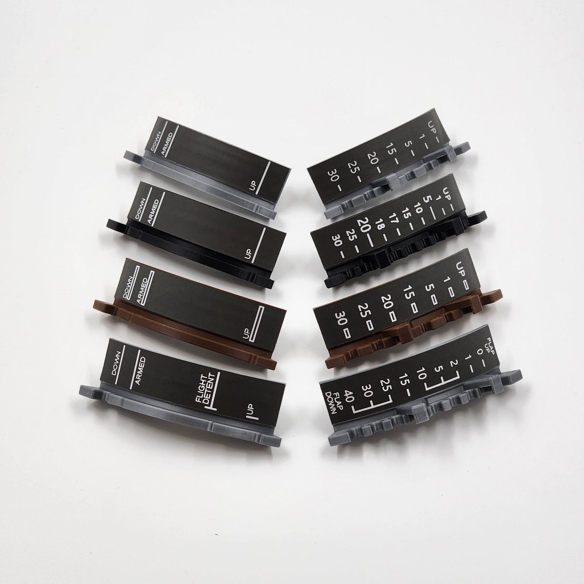 7X7 Flap & Speedbrake Detent Gates Add-On Kit