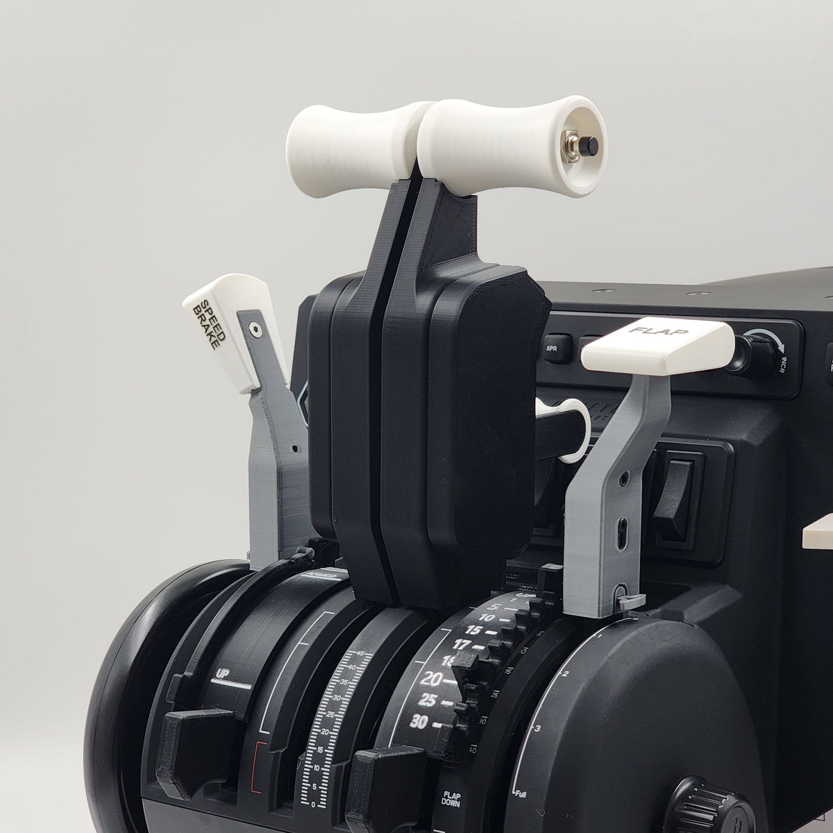 787 PRO Full Electronic Thrust Lever Set, For Honeycomb Bravo Throttle