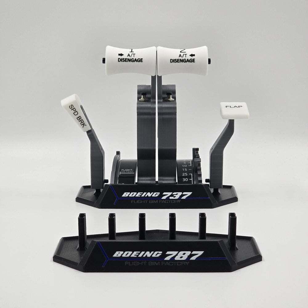 Display Stand PRO for Honeycomb Bravo Throttle Levers from Flight Sim ...