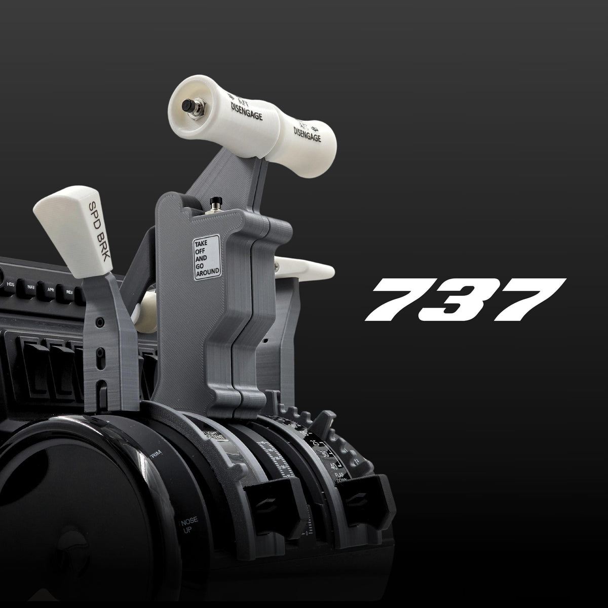 737 PRO Thrust Lever Set, For Honeycomb Bravo Throttle