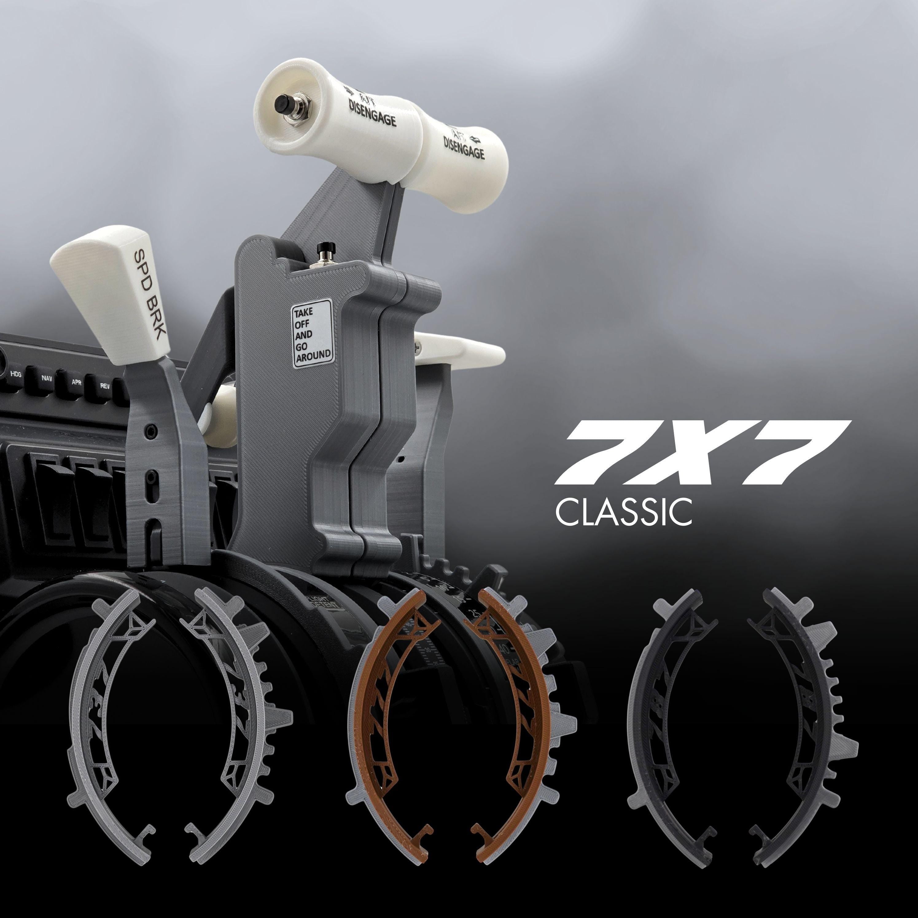 7X7 PRO Thrust Lever Set, 737 / 757 / 767 / 777 / 787, For